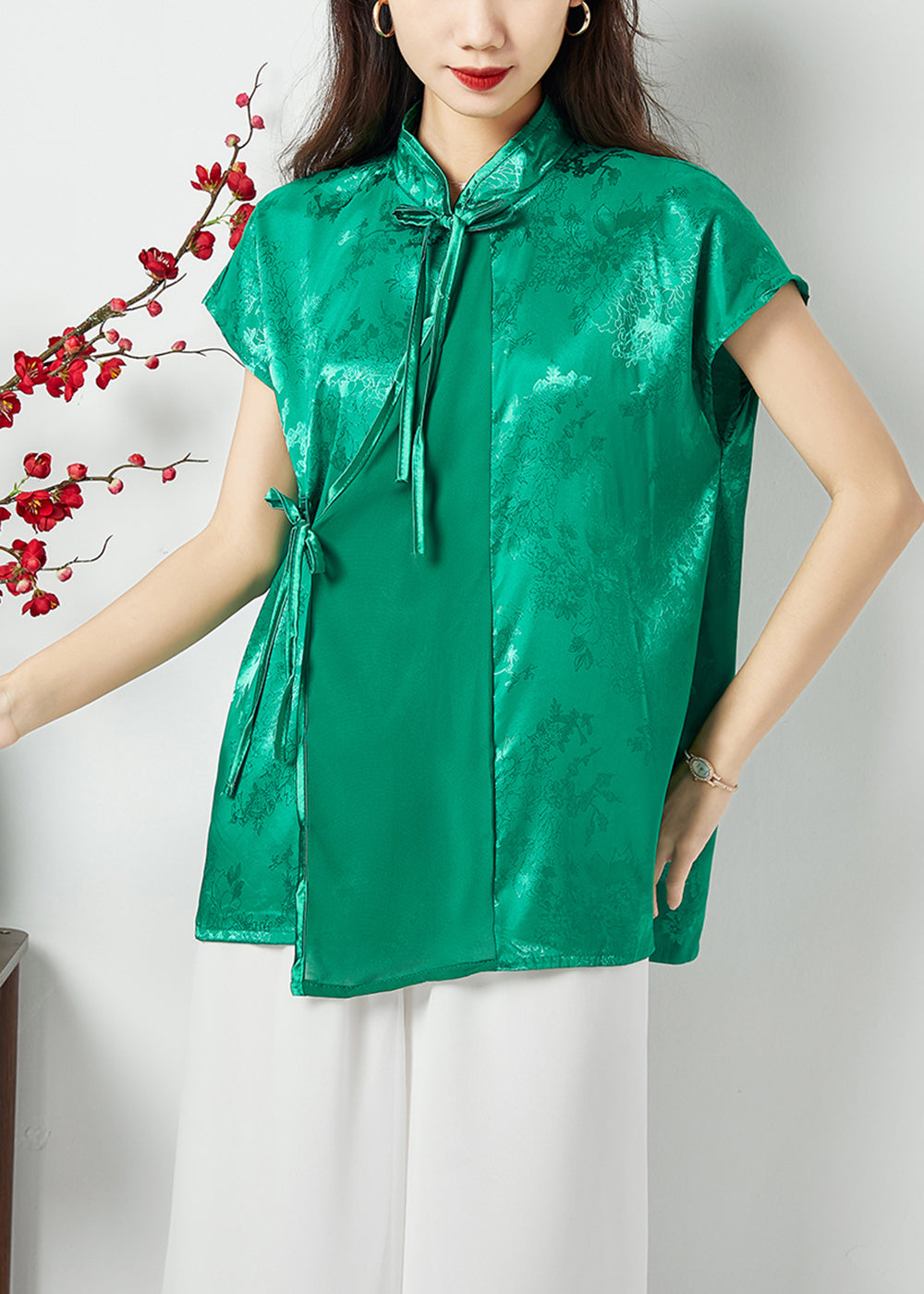 Gracefully Styled Top for Any Occasion
