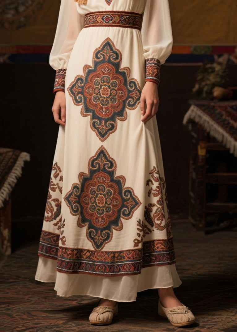 A Vintage Style Dress with Delicate Timeless Details