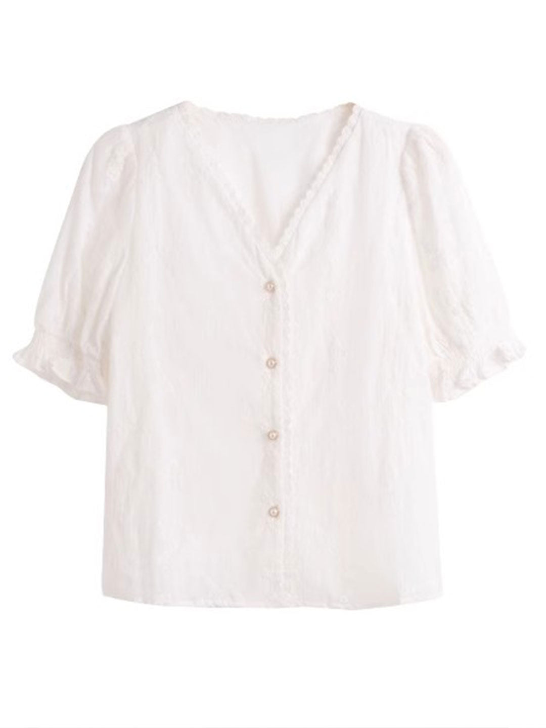 Classic Vintage Blouse with a Flattering Fit