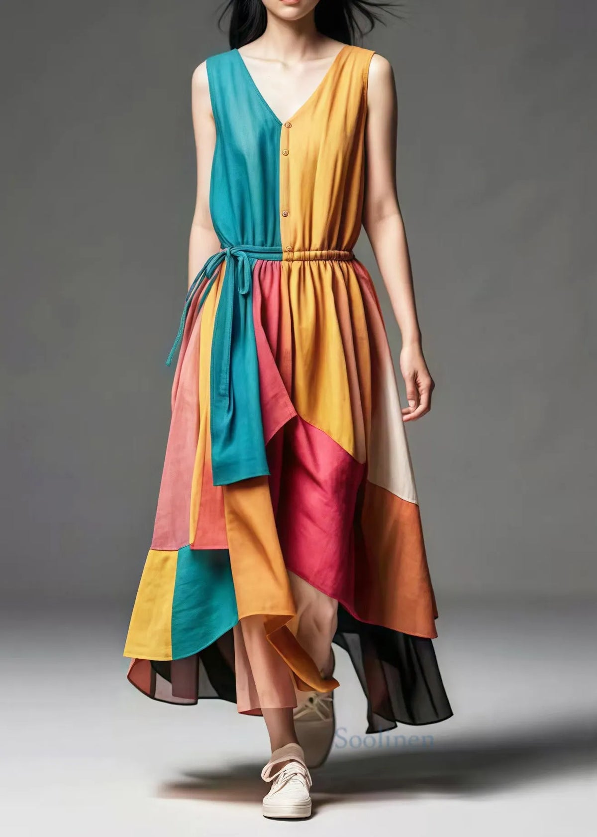Well Tailored Dress with a Graceful Silhouette