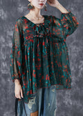 A Vintage Style Blouse with Delicate Timeless Details