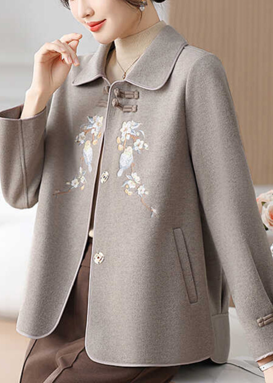 A Vintage Style Coat with Delicate Timeless Details