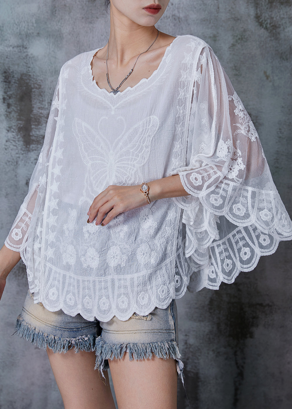Gracefully Styled Blouse for Any Occasion