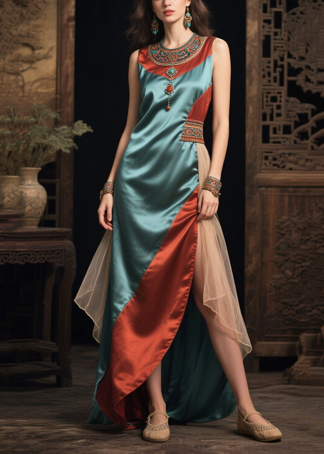 Beautifully Finished Dress in a Timeless Design