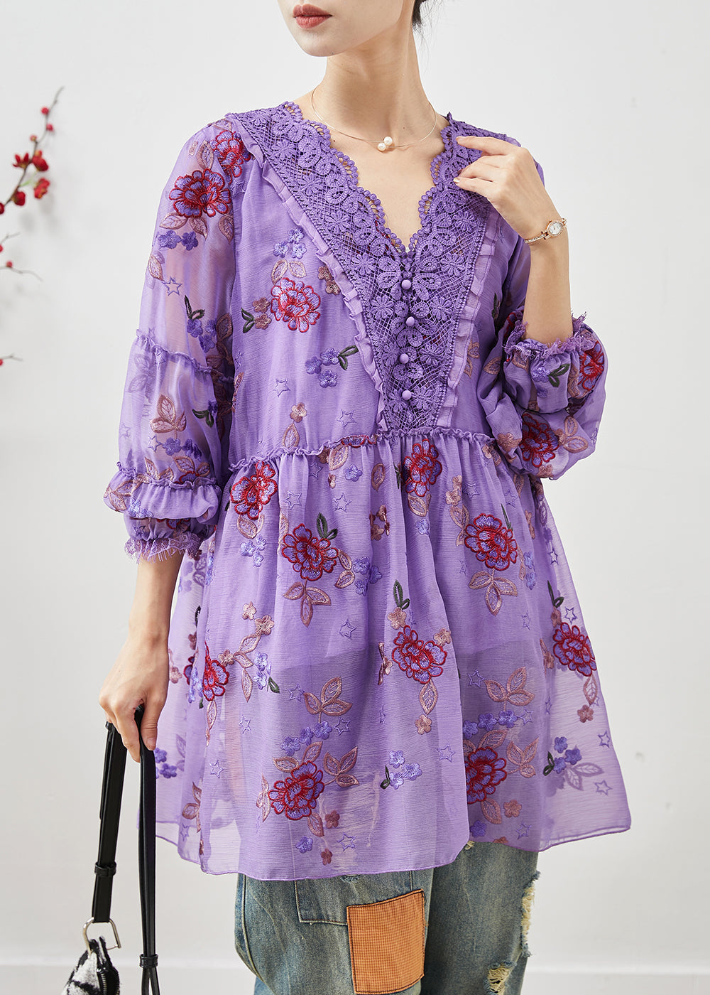 Classic Vintage Top with a Flattering Fit