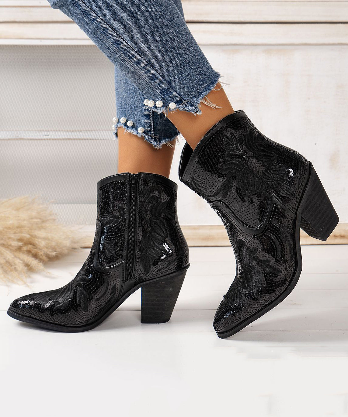 Vintage Inspired Orthopedic Boots