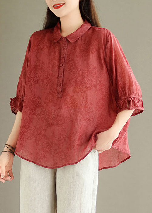 A Vintage Style Blouse with Delicate Timeless Details