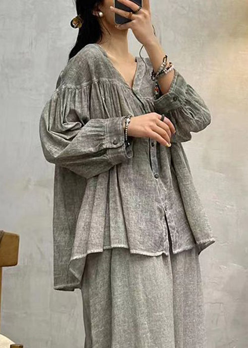 A Vintage Style Blouse with Delicate Timeless Details