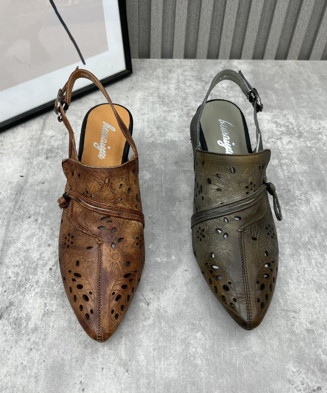 Vintage Inspired Orthopedic Sandals