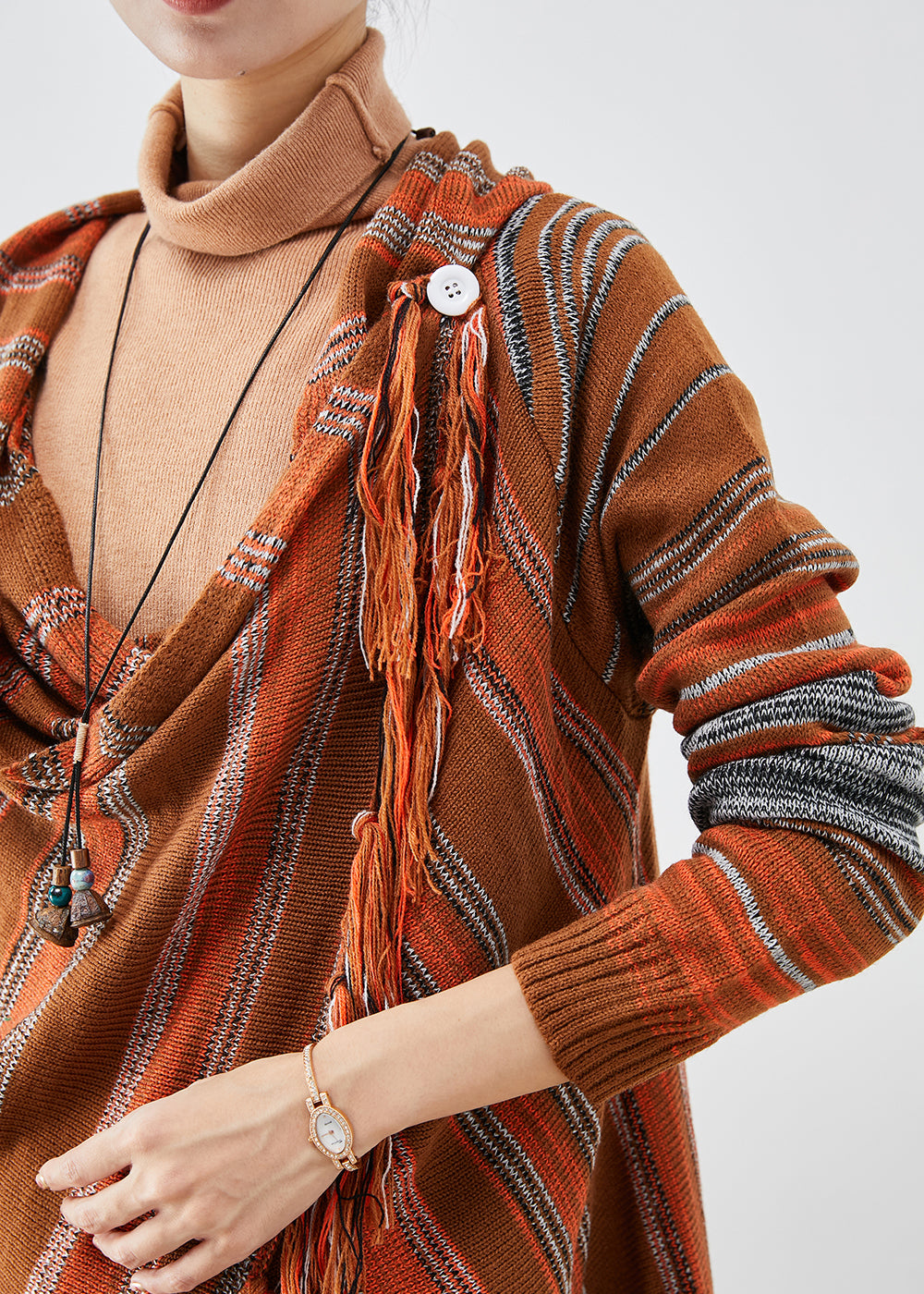A Vintage Style Sweater with Delicate Timeless Details