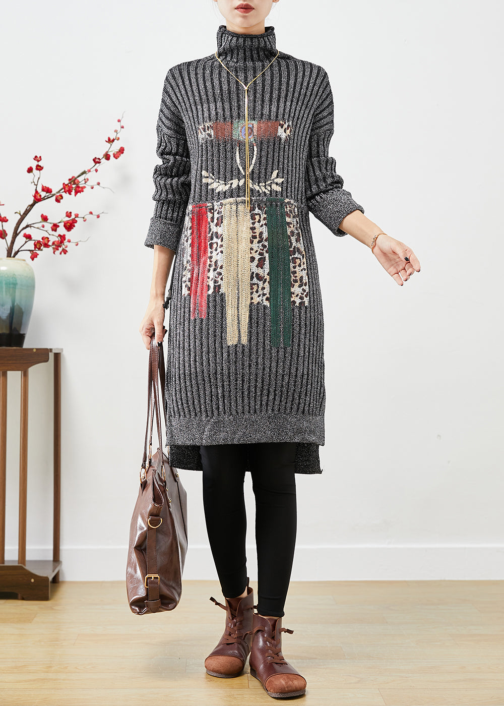 A Vintage Style Sweater with Delicate Timeless Details