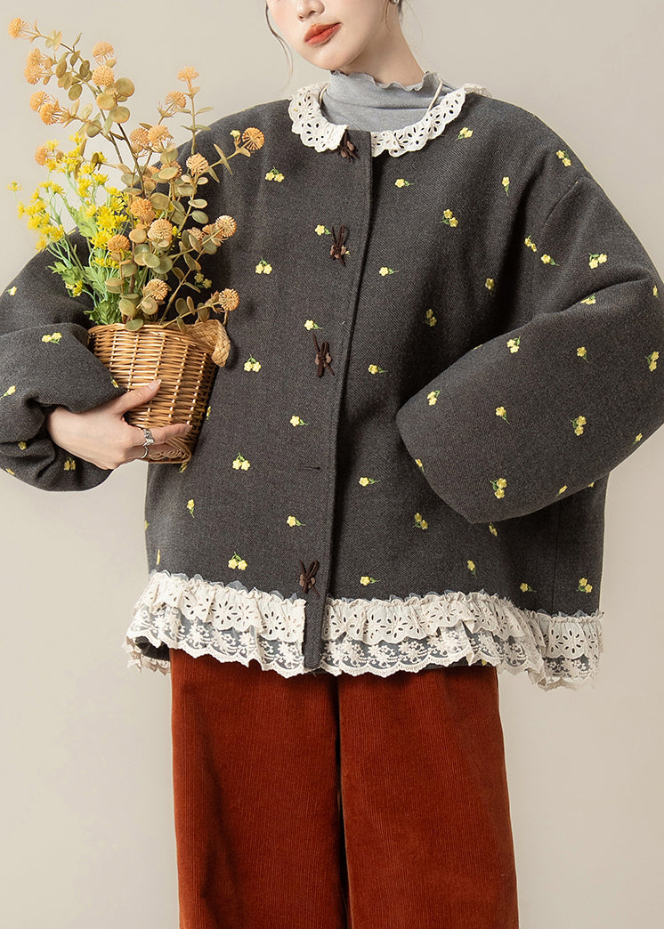 Classic Vintage Coat with a Flattering Fit