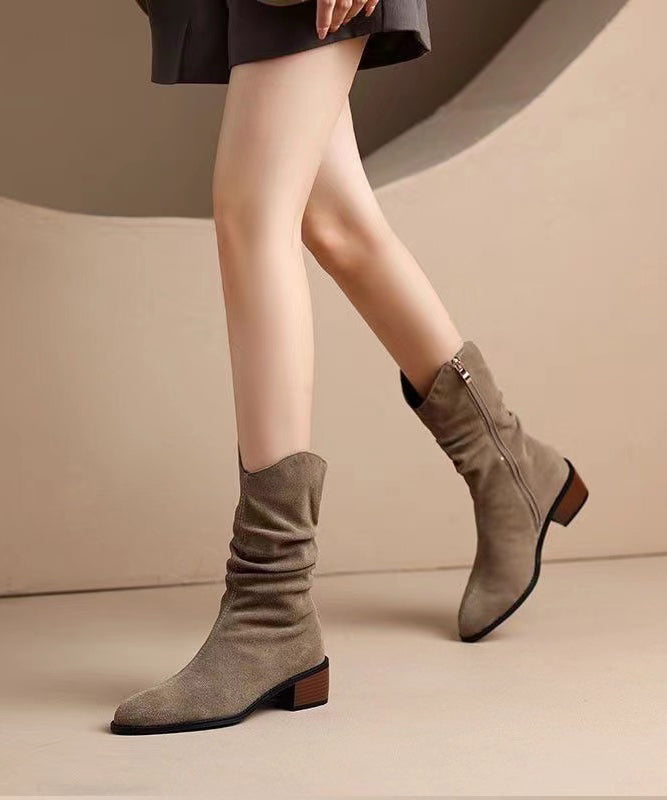 Classic Orthopedic Boots with Timeless Style