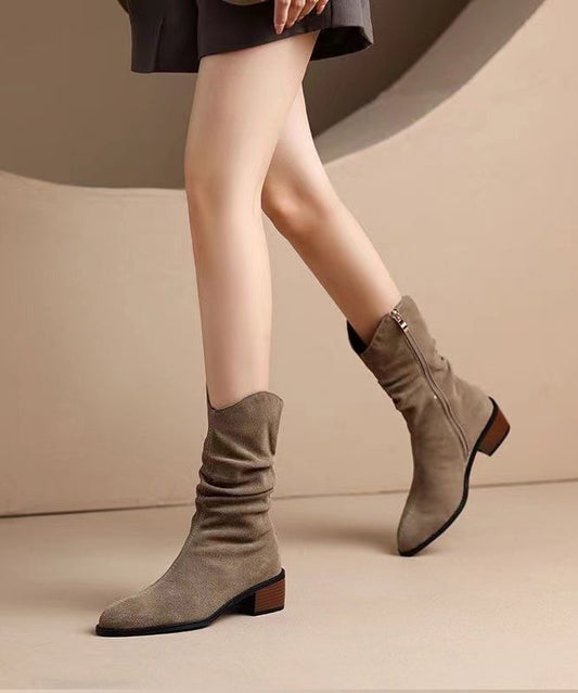 Classic Orthopedic Boots with Timeless Style