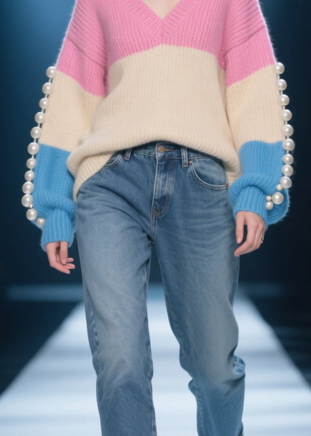 A Vintage Style Sweater with Delicate Timeless Details