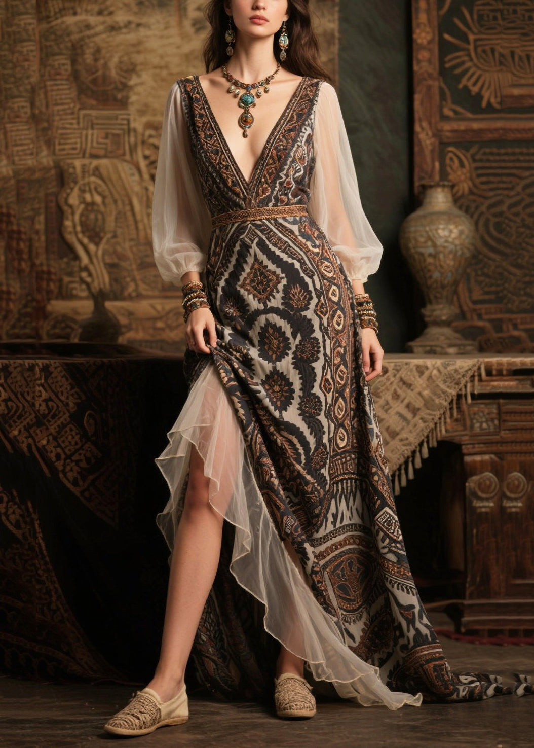 Vintage Inspired Dress with a Contemporary Edge