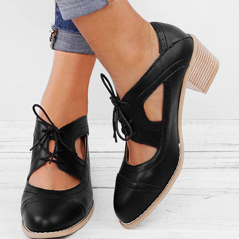 Chic Orthopedic Pumps with Unique Design