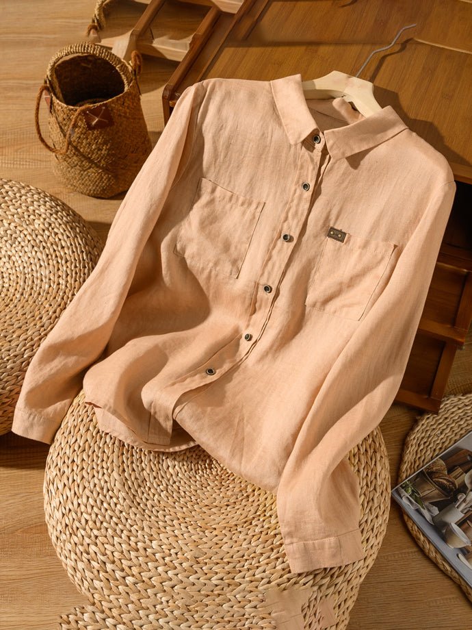 A Vintage Style Shirt with Delicate Timeless Details