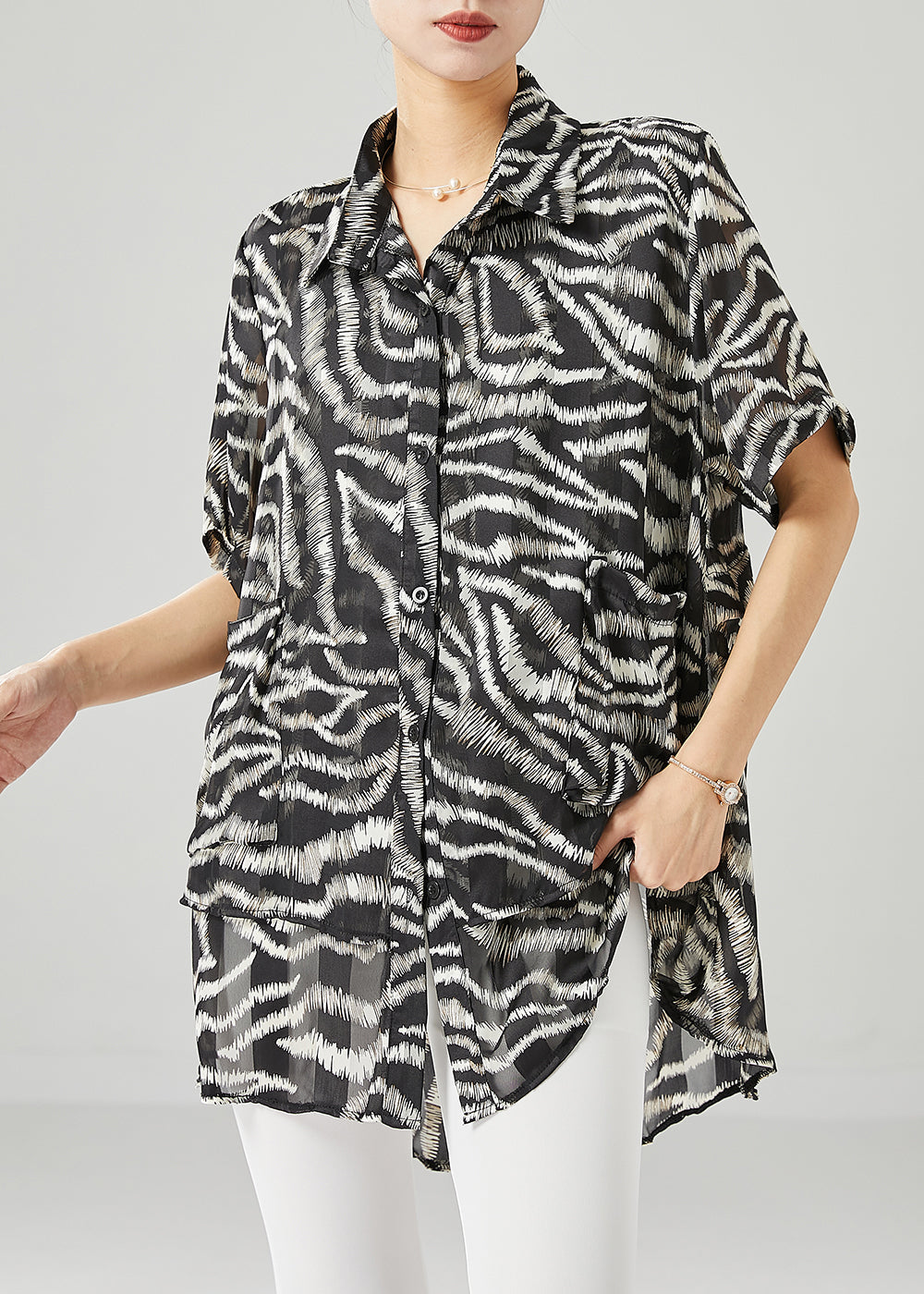 A Vintage Style Shirt with Delicate Timeless Details
