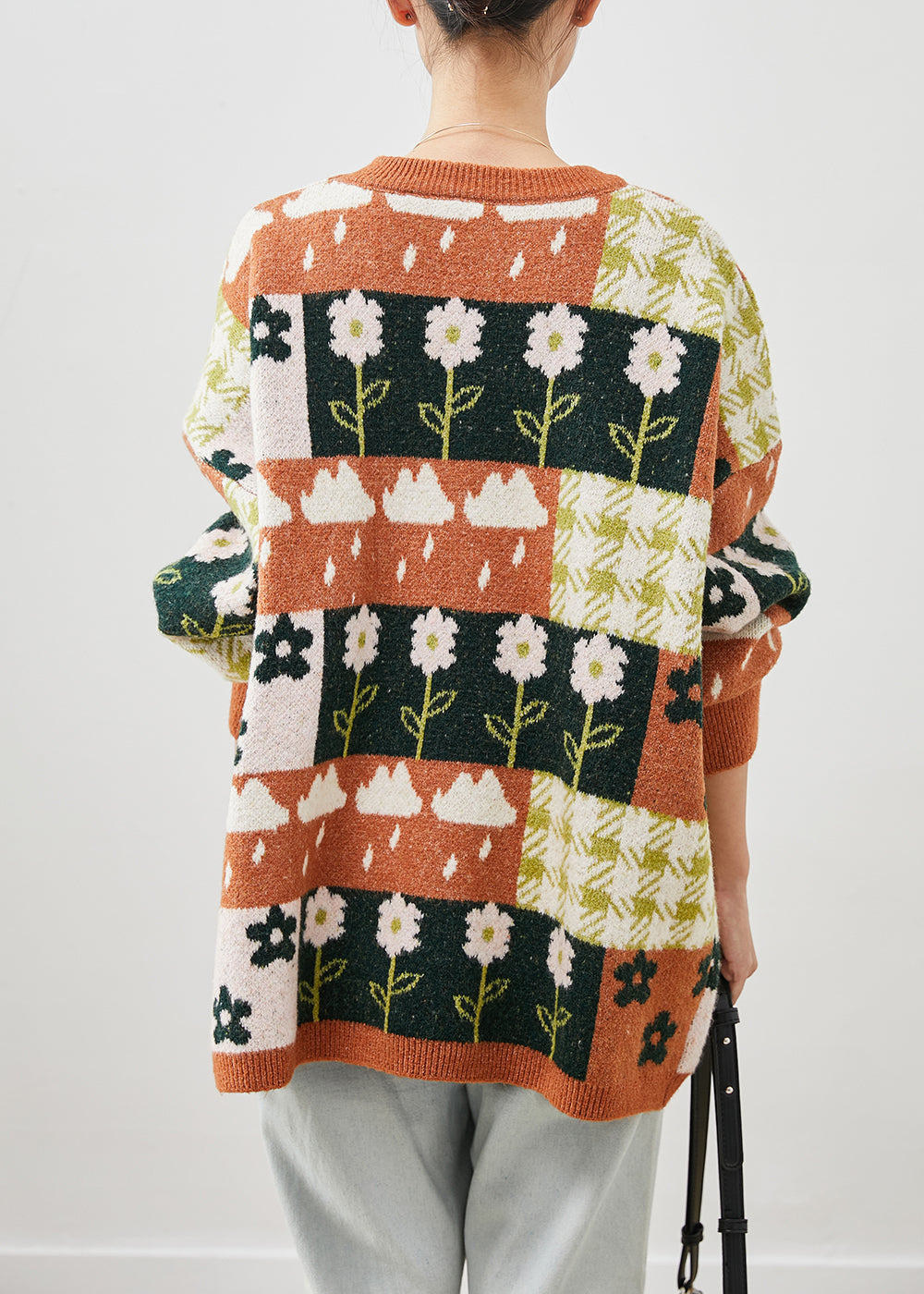 A Vintage Style Sweater with Delicate Timeless Details