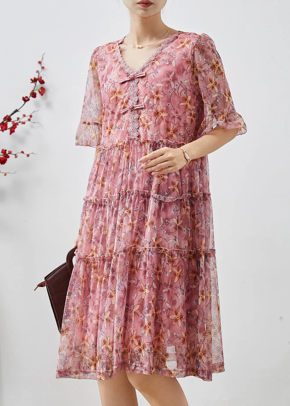 Elegantly Styled Dress for Everyday Wear