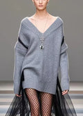 Well Tailored Sweater with a Graceful Silhouette