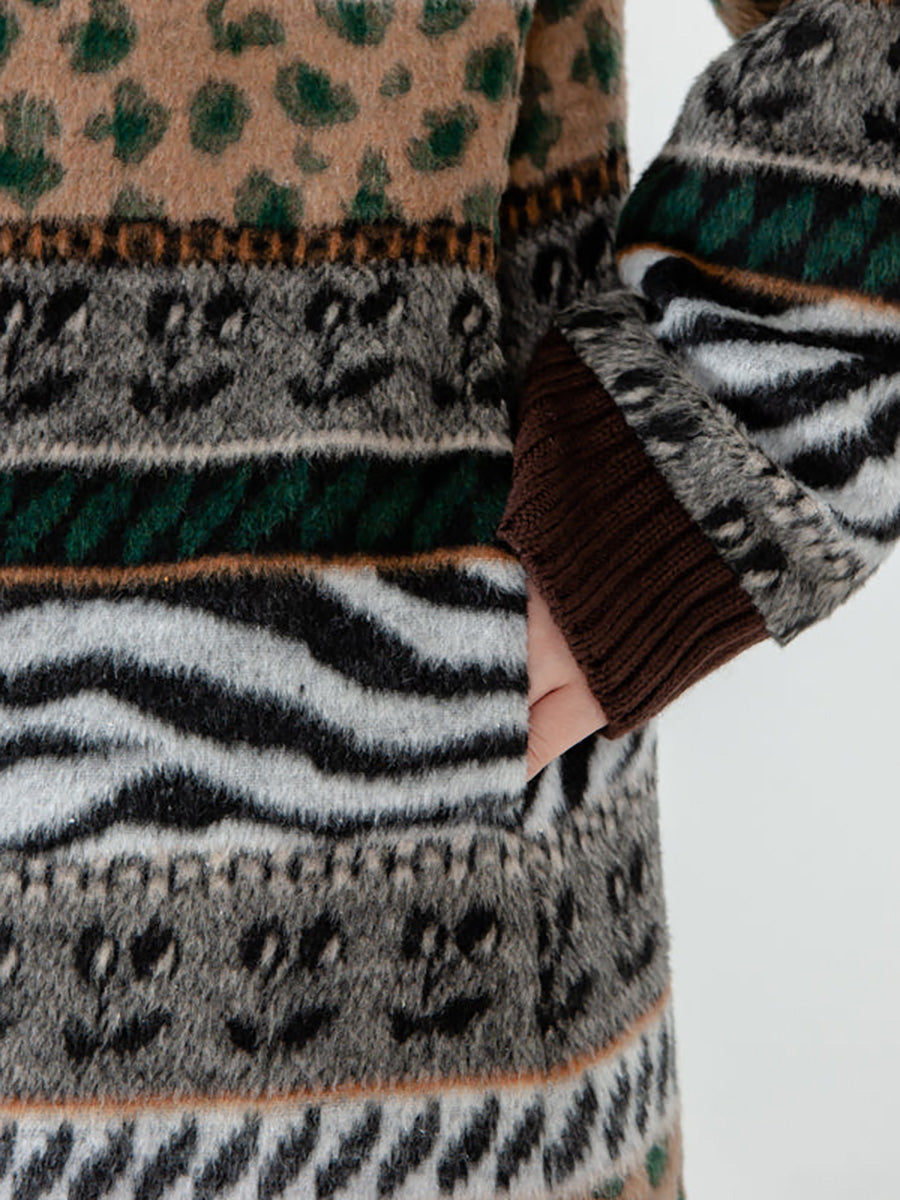 Vintage Inspired Sweater with a Contemporary Edge