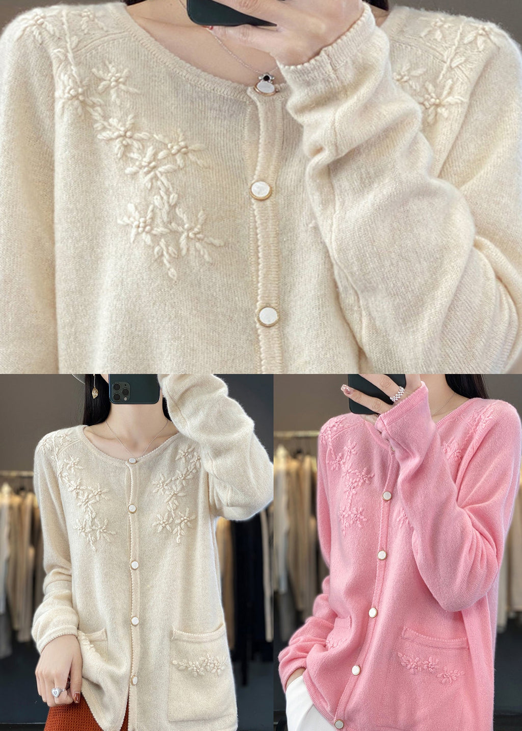 Vintage Inspired Cardigan with a Contemporary Edge