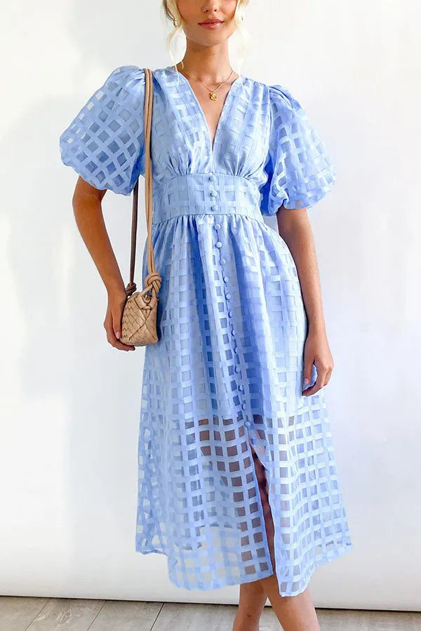 A Vintage Style Dress with Delicate Timeless Details
