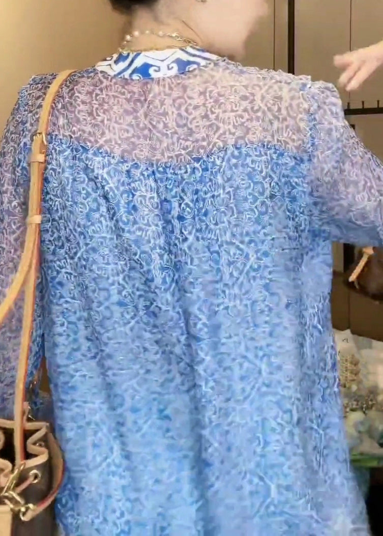 Vintage Inspired Blouse with a Contemporary Edge