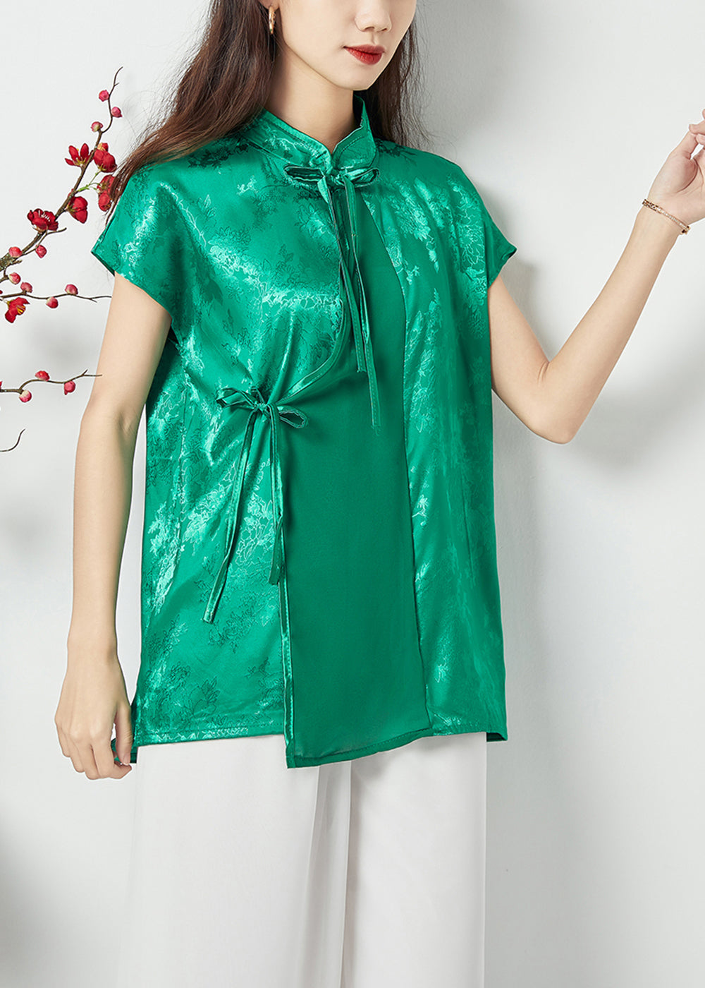 Gracefully Styled Top for Any Occasion