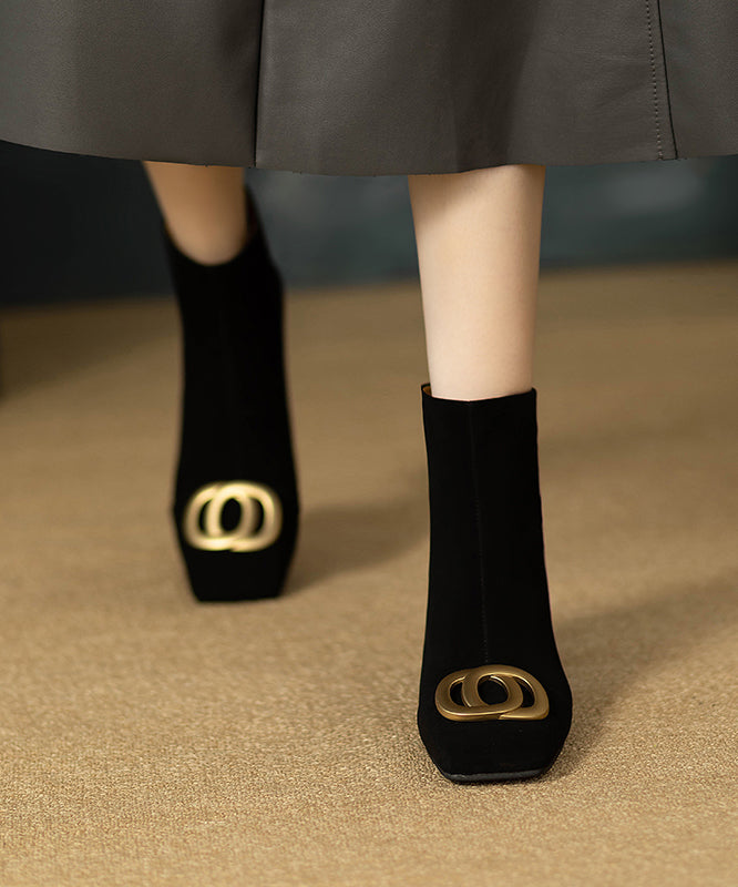 Classic Orthopedic Boots with Timeless Style