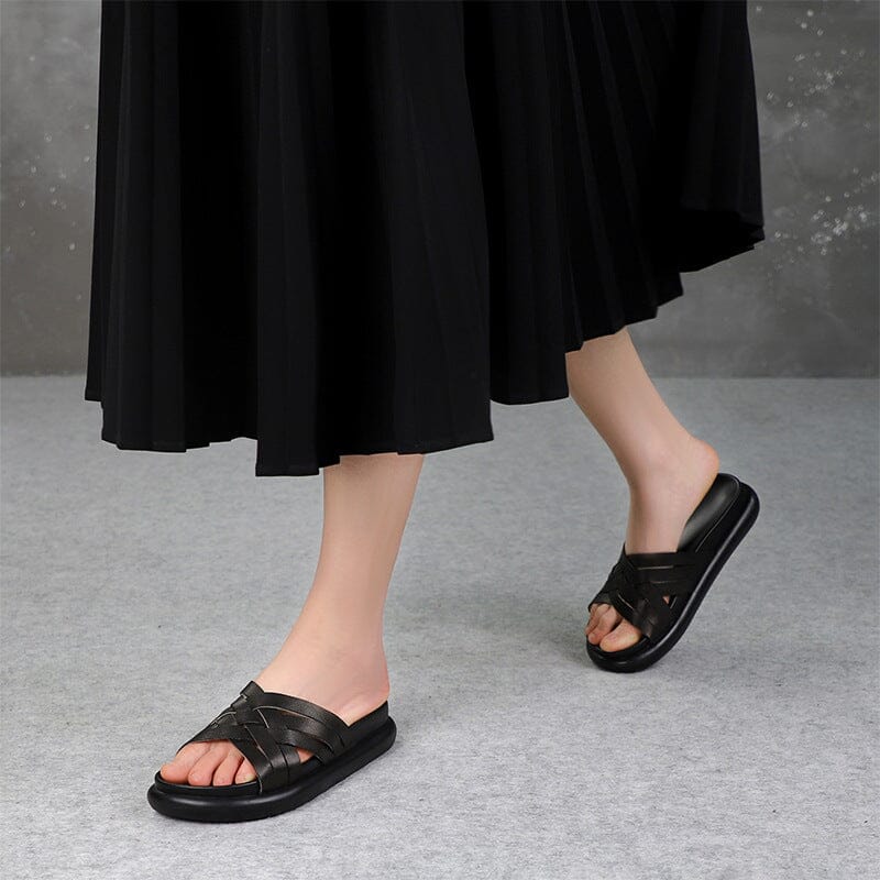 Vintage Inspired Orthopedic Slippers
