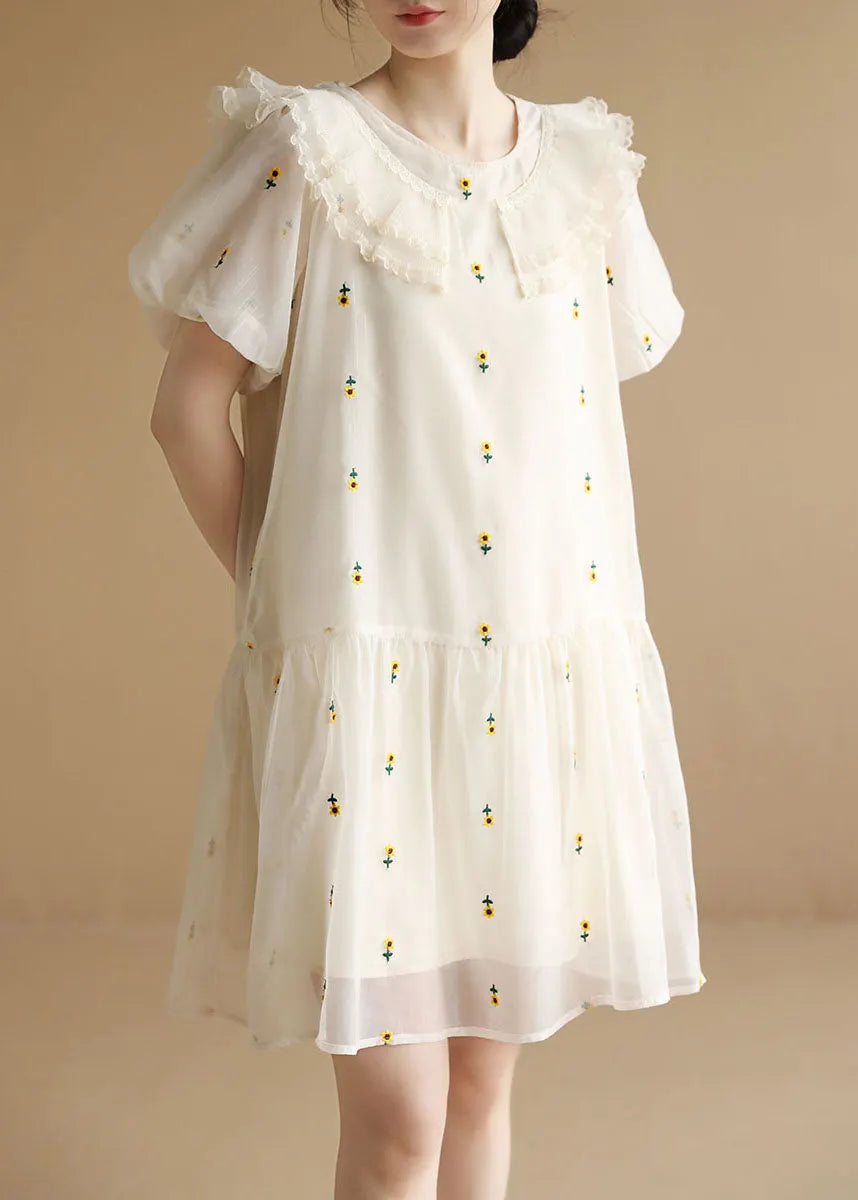 A Vintage Style Dress with Delicate Timeless Details