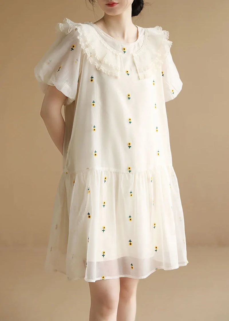 A Vintage Style Dress with Delicate Timeless Details