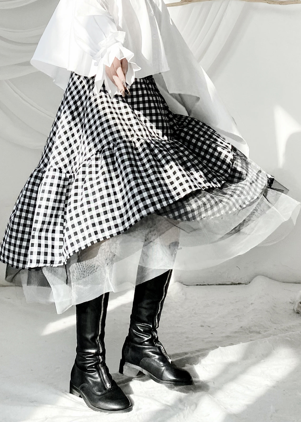 Well Tailored Garment with a Graceful Silhouette