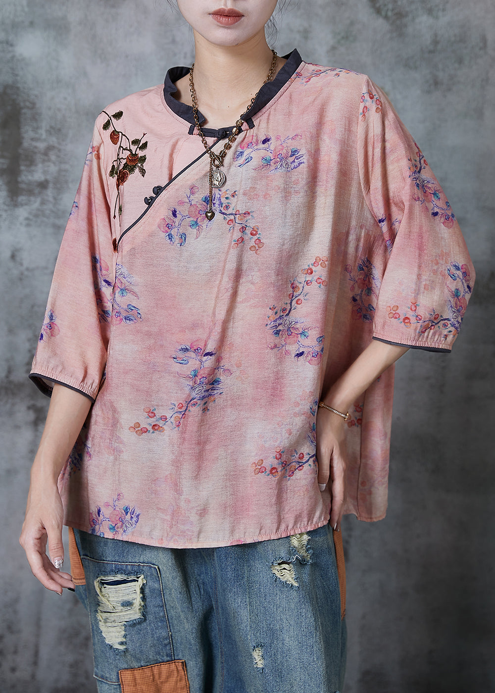Vintage Inspired Blouse with a Contemporary Edge
