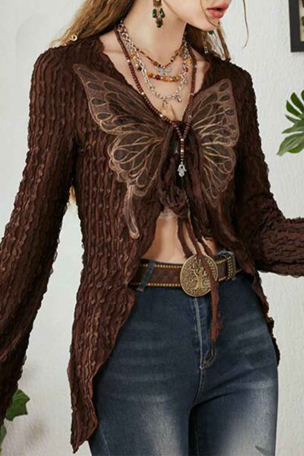 A Vintage Style Cardigan with Delicate Timeless Details