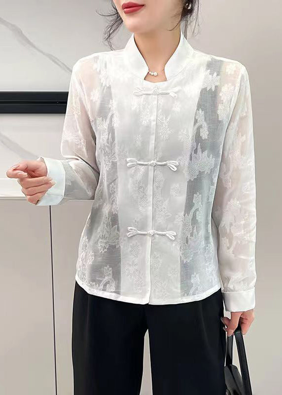 A Vintage Style Blouse with Delicate Timeless Details