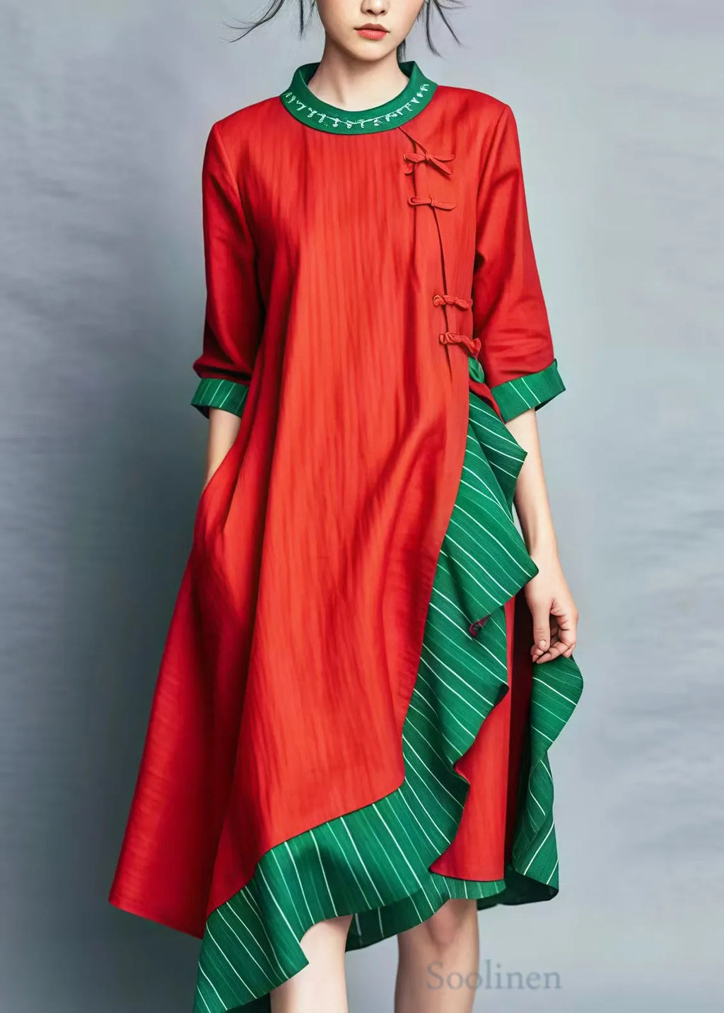 A Vintage Style Dress with Delicate Timeless Details
