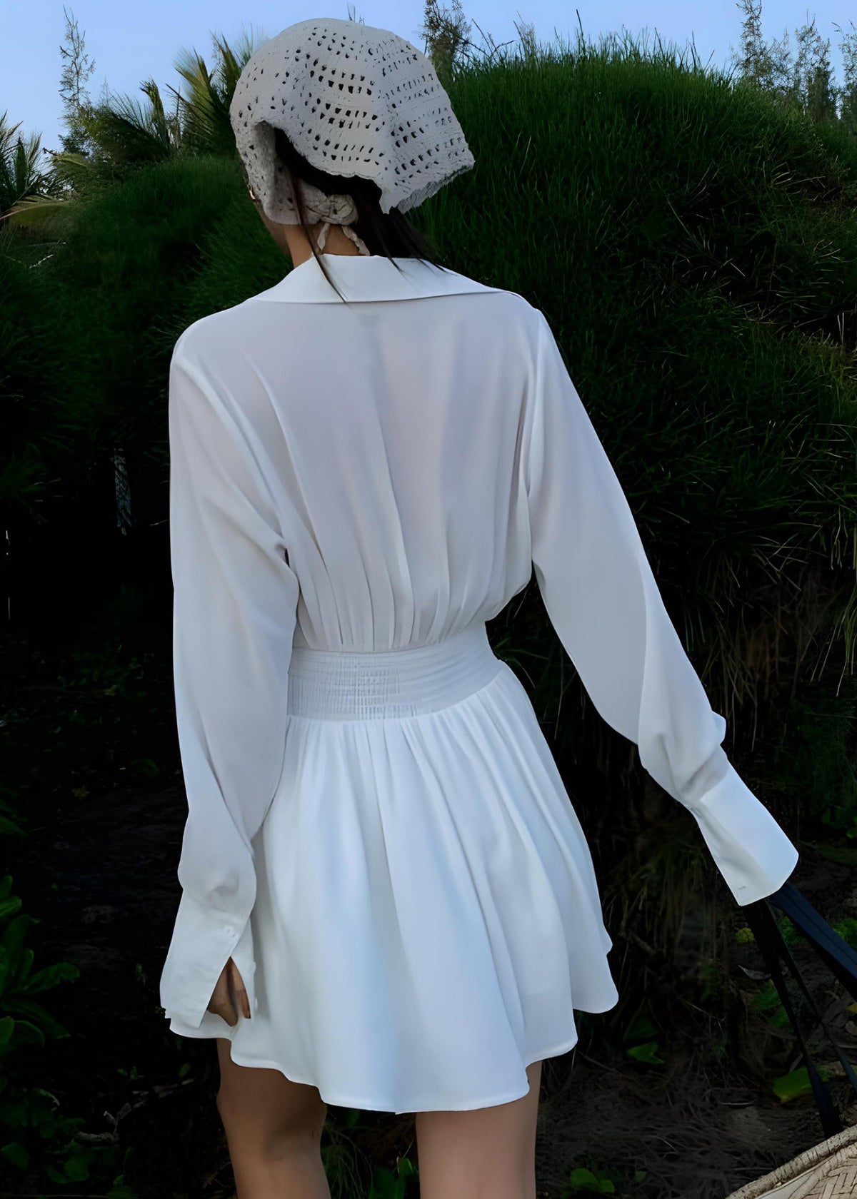 A Vintage Style Shirt with Delicate Timeless Details