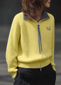 Well Tailored Cardigan with a Graceful Silhouette