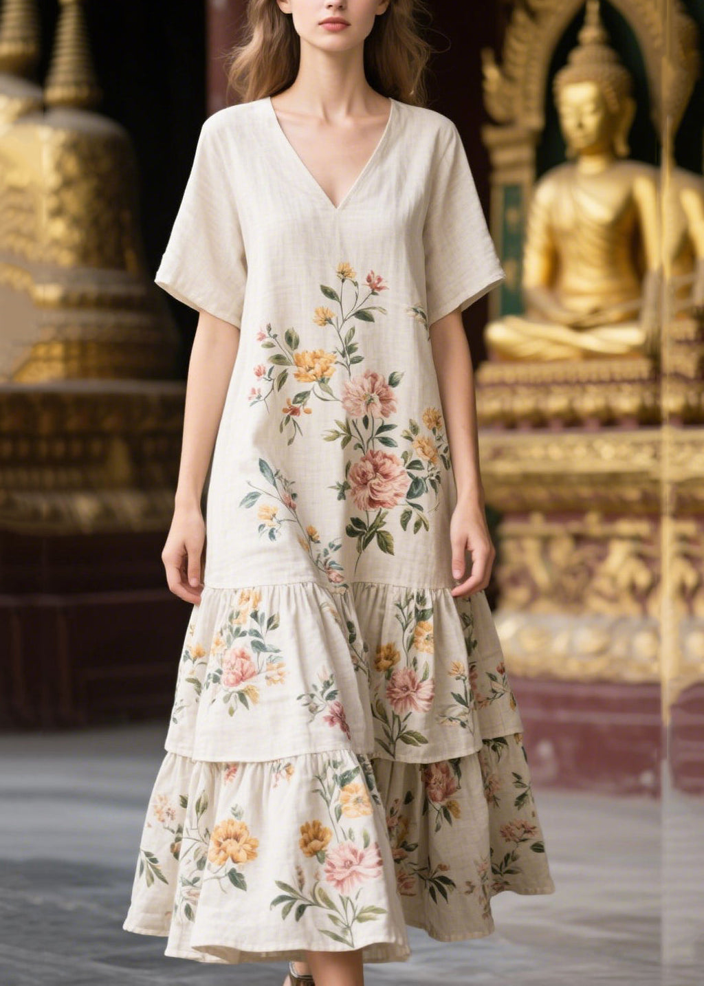 Well Tailored Dress with a Graceful Silhouette