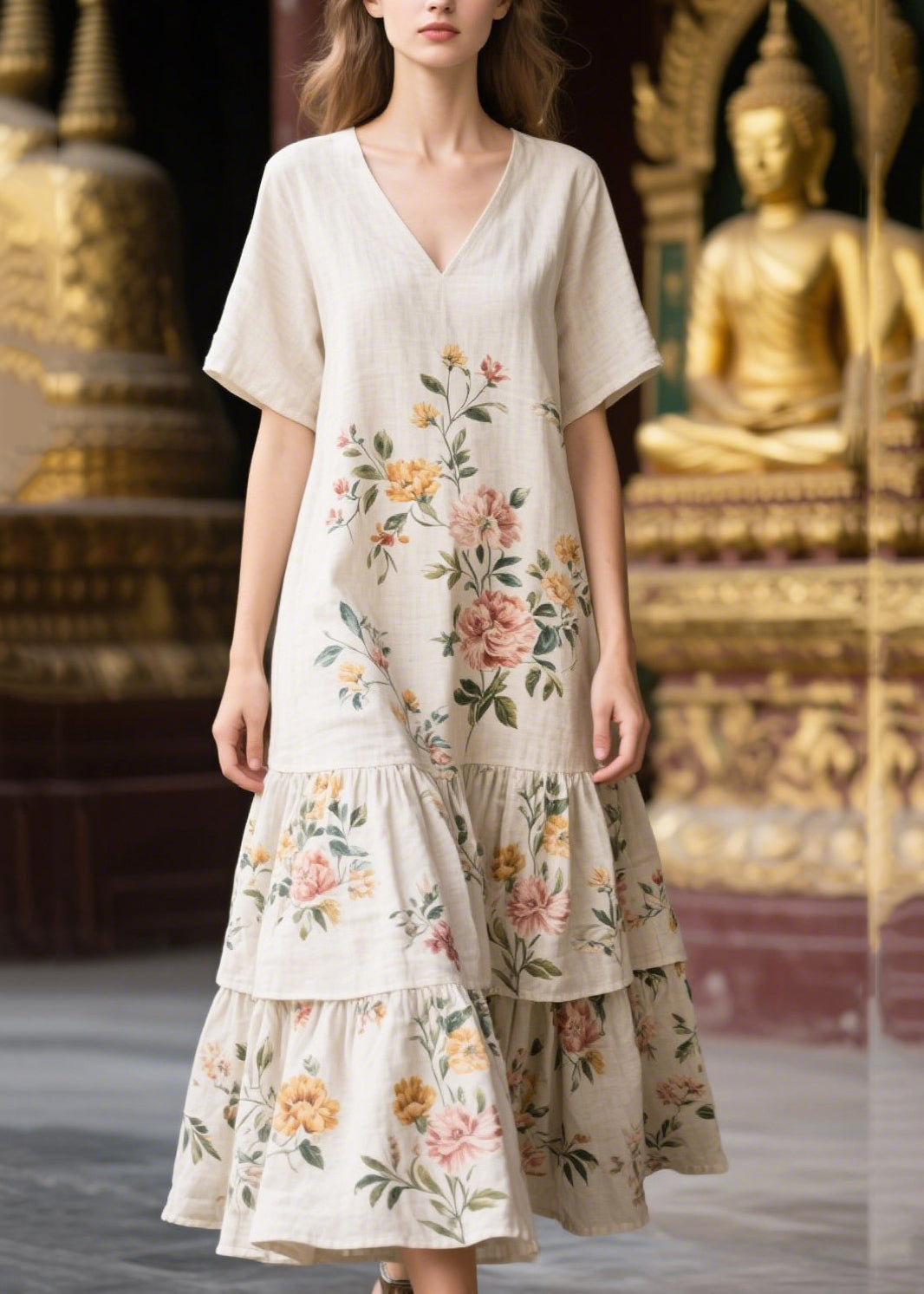 Well Tailored Dress with a Graceful Silhouette