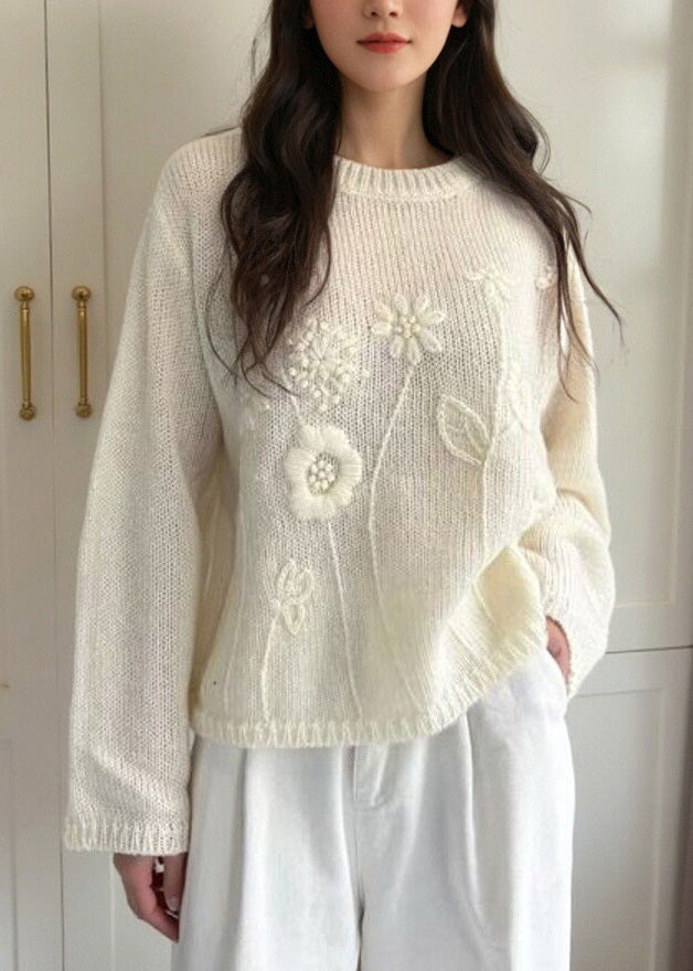 Beautifully Finished Sweater in a Timeless Design