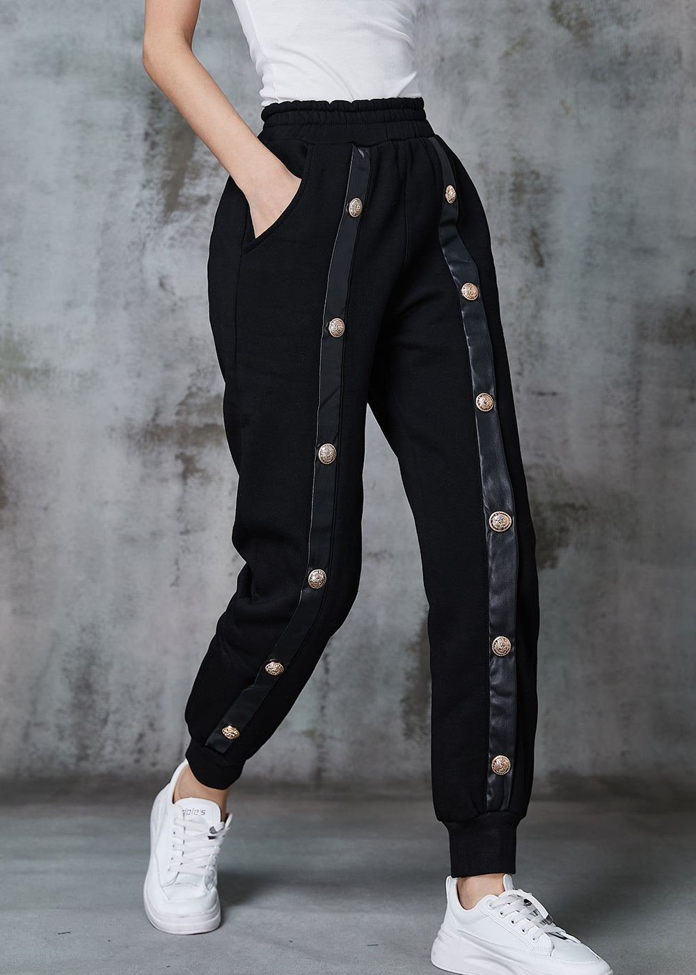 A Vintage Style Pants with Delicate Timeless Details