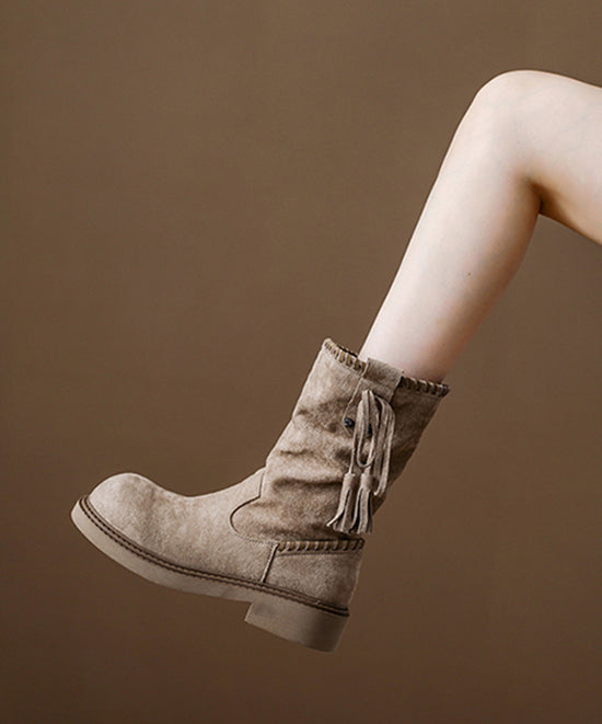 Classic Orthopedic Boots with Timeless Style